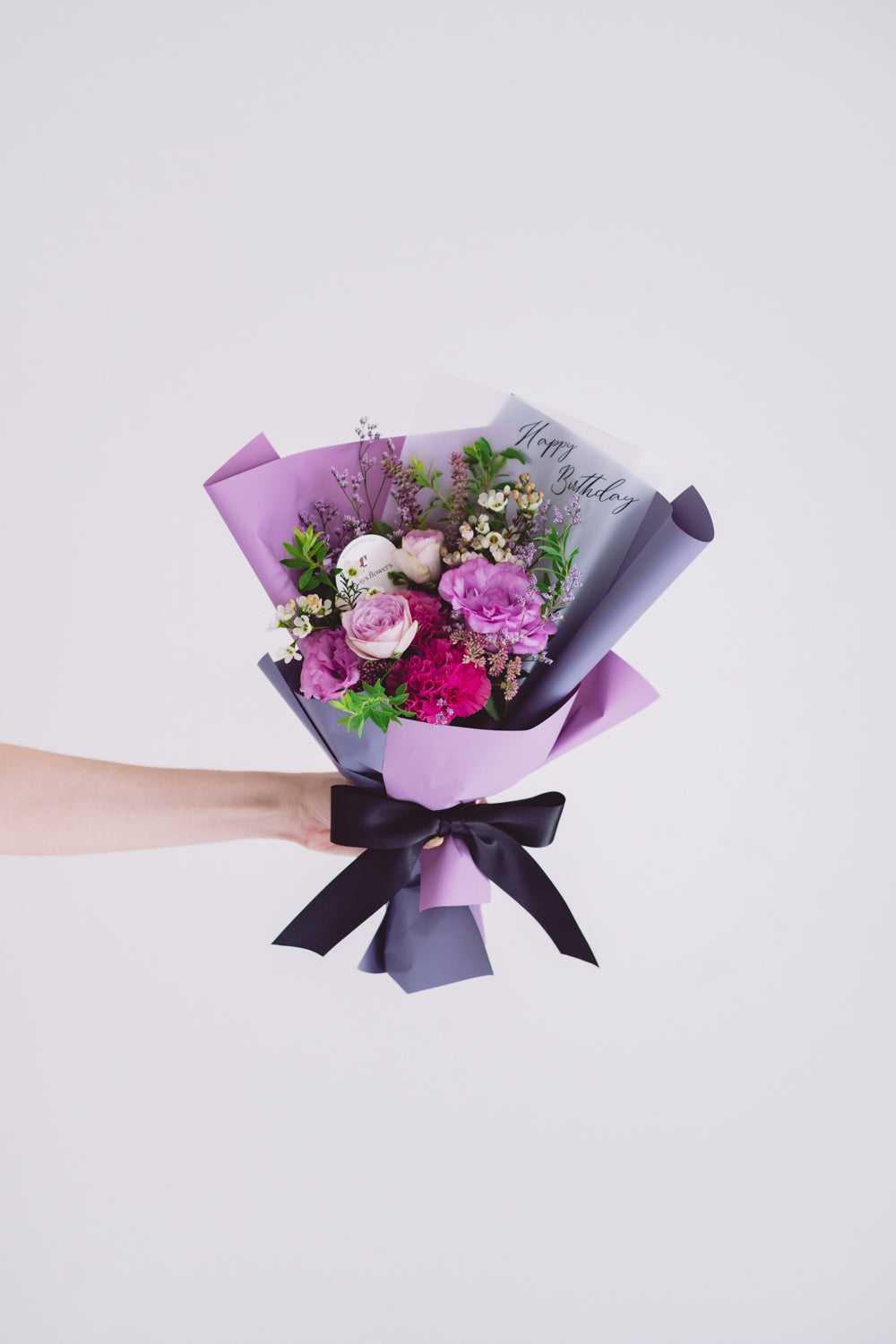 Message Bouquet/メッセージブーケ パープル/生花・花束