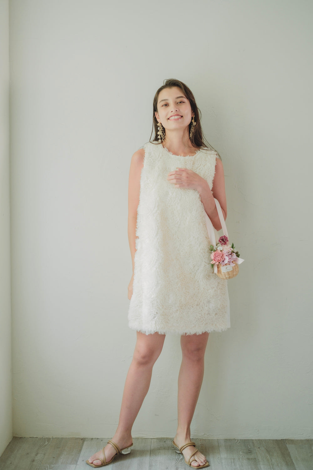 ◆NEW季節限定◆Flower BAG No.2/フラワーバッグアレンジ ヴェールシトロン/ドライ&プリザーブドフラワー