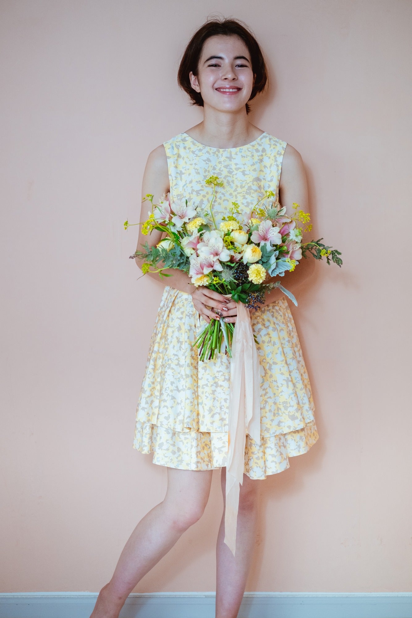 【エリア限定】Wedding Bouquet/オーダーデザインブーケサンプル/ フレッシュフラワー/