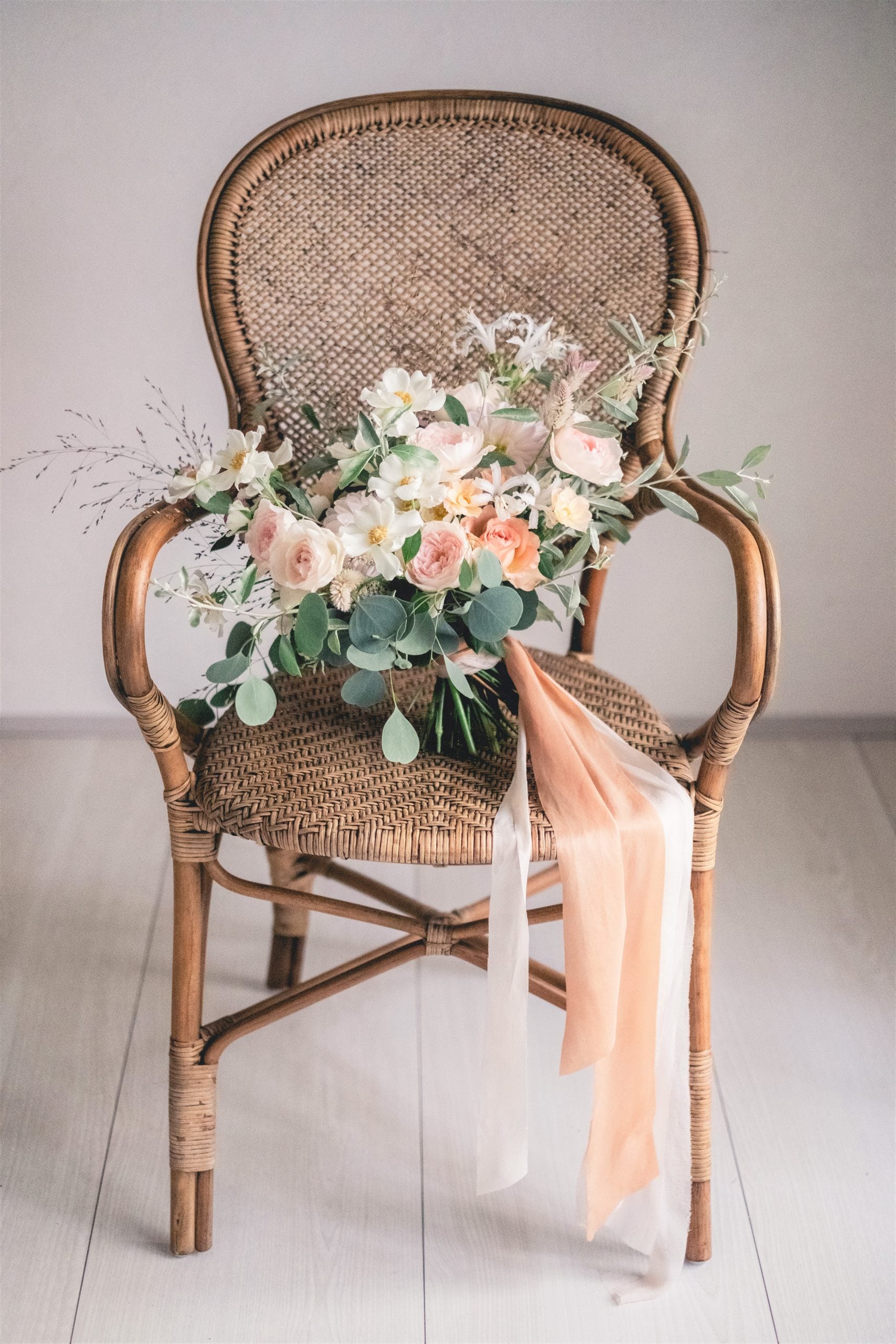 【エリア限定】Wedding Bouquet/オーダーデザインサンプル/ フレッシュフラワー/No.13