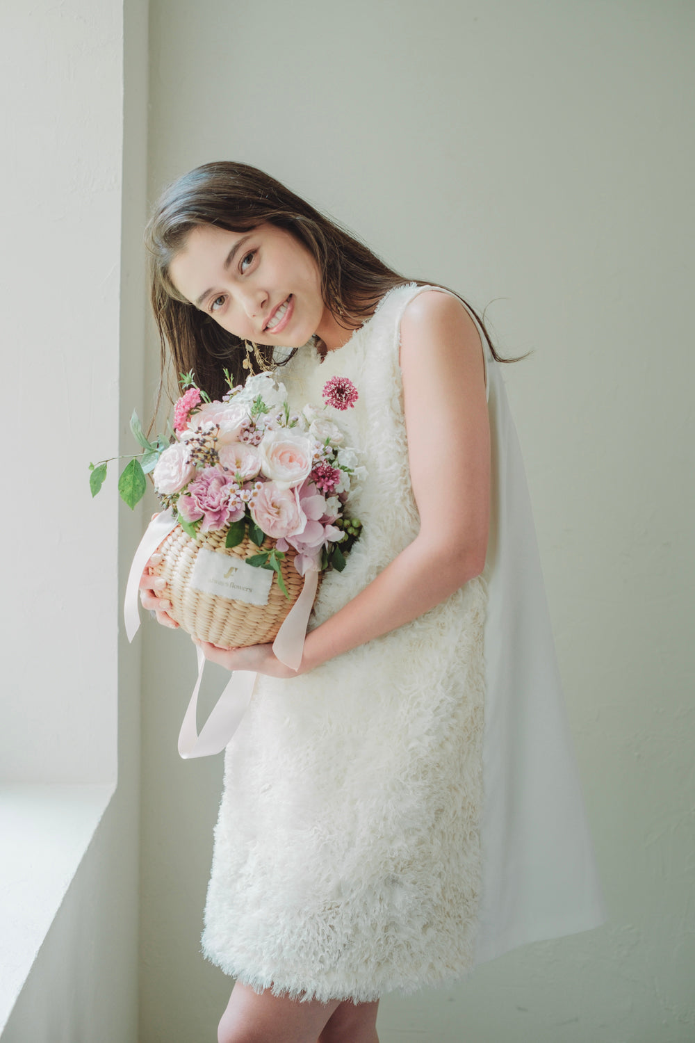 ◆12/27-1/21お届け限定◆Flower BAG No.2/フラワーバッグアレンジ SHION/生花