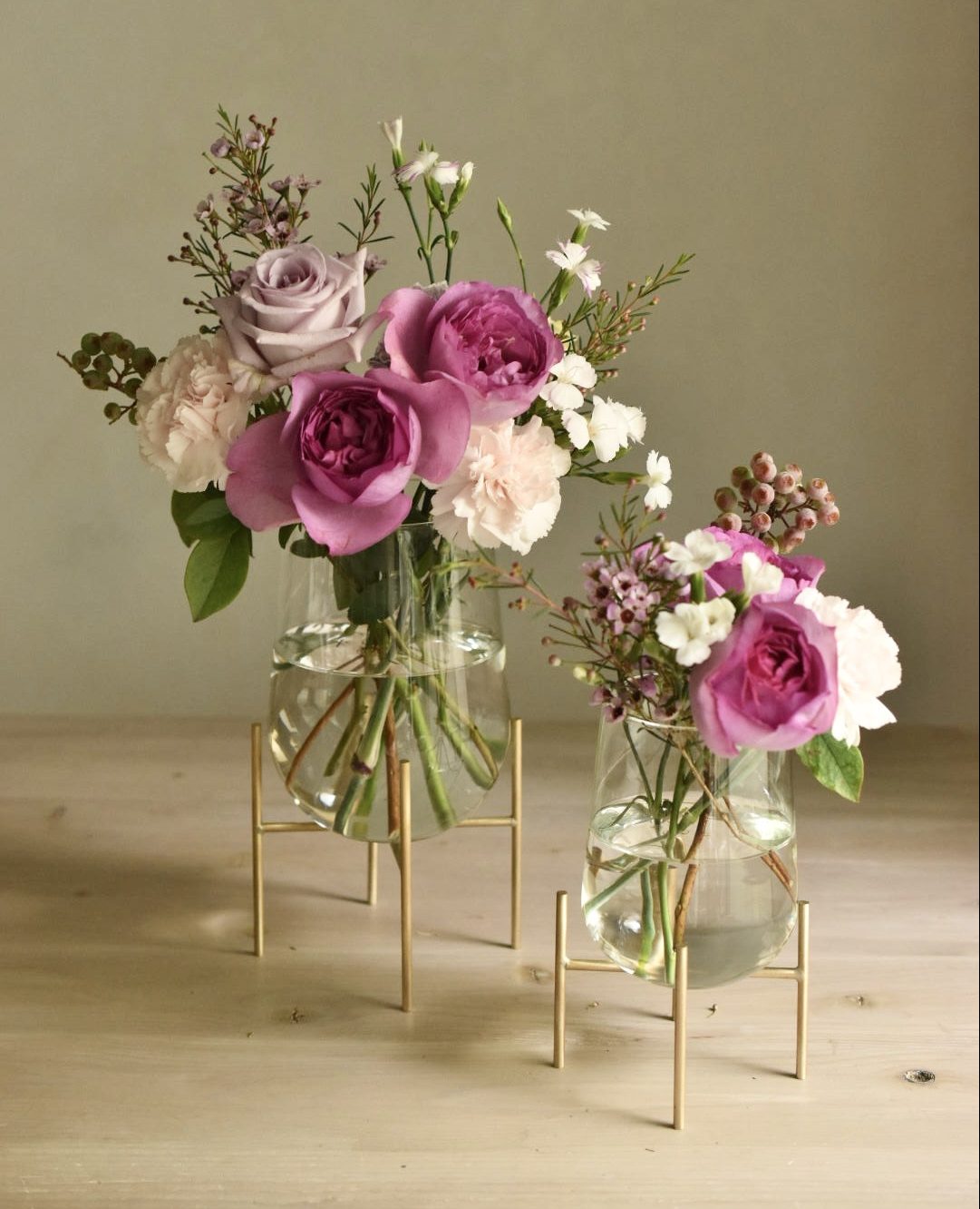 Flower Base/花器・フラワーベース ハイブラス