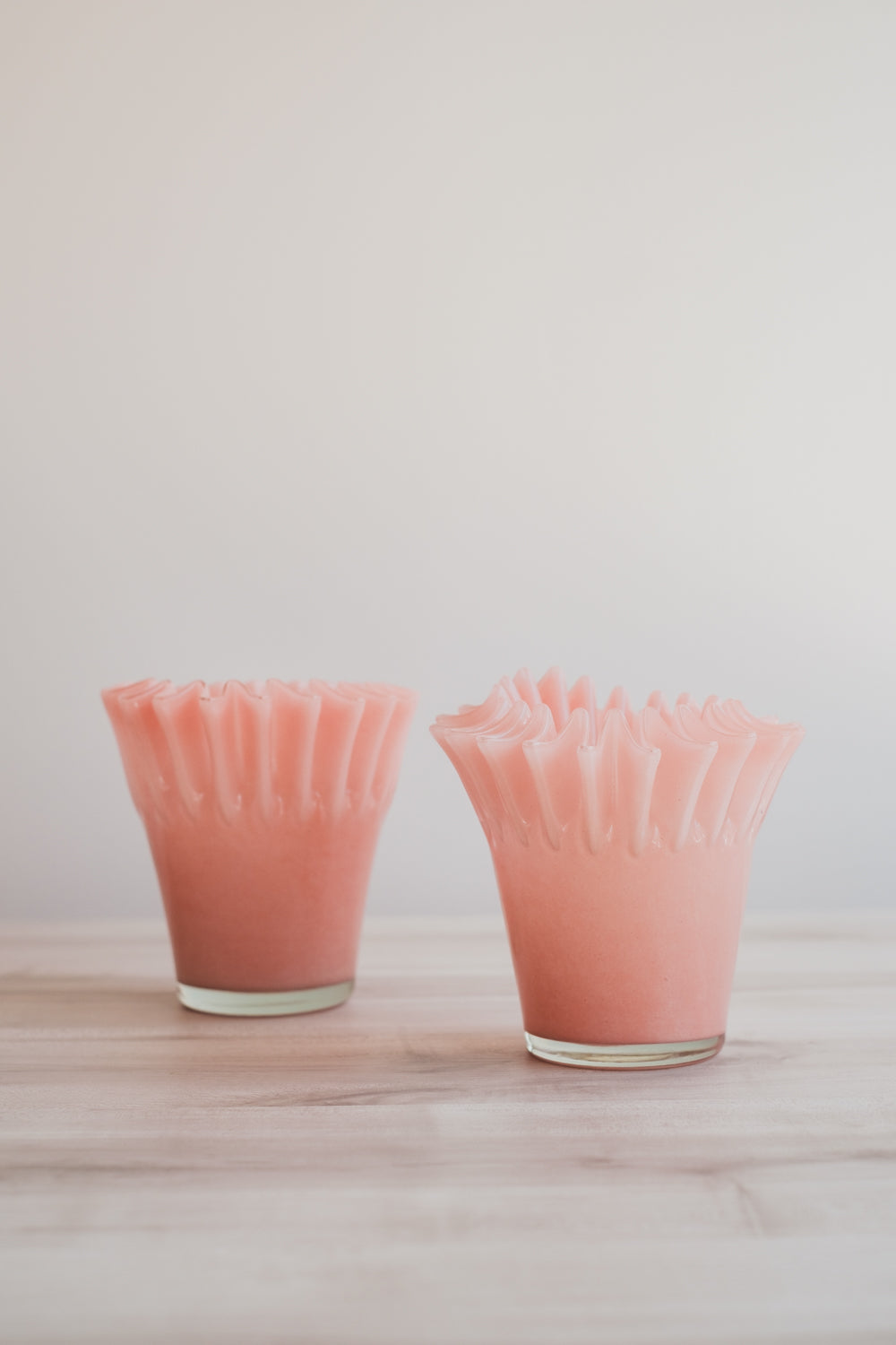 Flower Vase/花器・フラワーベース DES POTS/ワッフルベースグラス