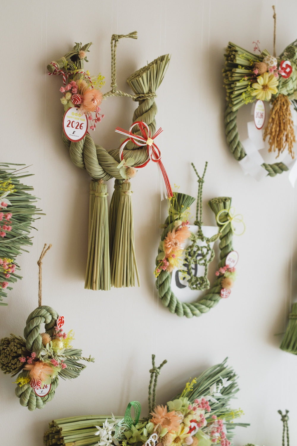 数量限定2026・SHIMEKAZARI◆しめ飾り OKAZARI UMA/ドライ&プリザーブドフラワー