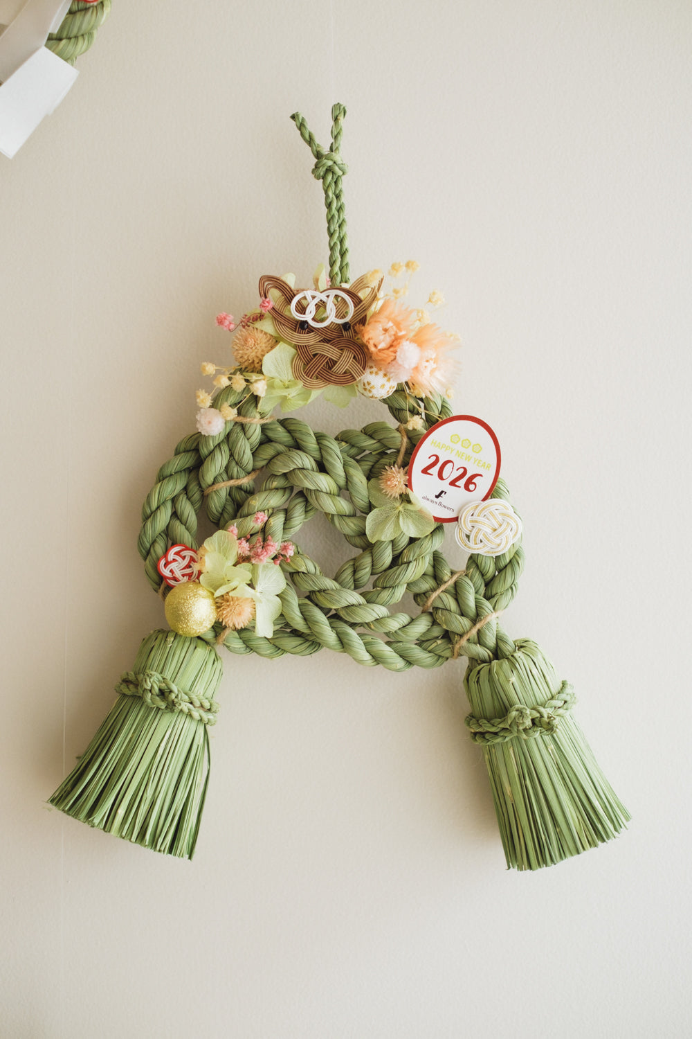 数量限定2026・SHIMEKAZARI◆しめ飾り OKAZARI/ドライ&プリザーブドフラワー