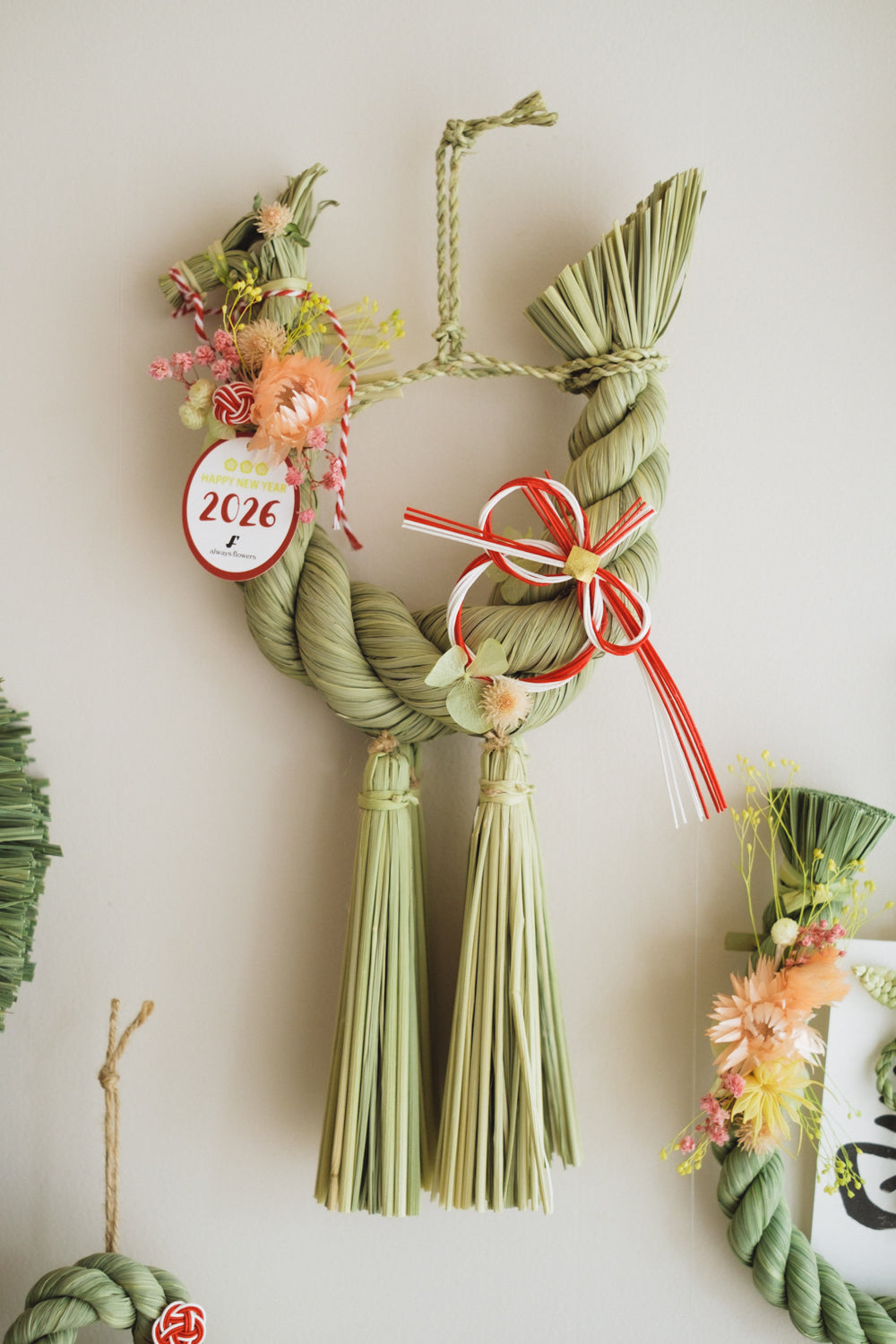 数量限定2026・SHIMEKAZARI◆しめ飾り OKAZARI UMA/ドライ&プリザーブドフラワー