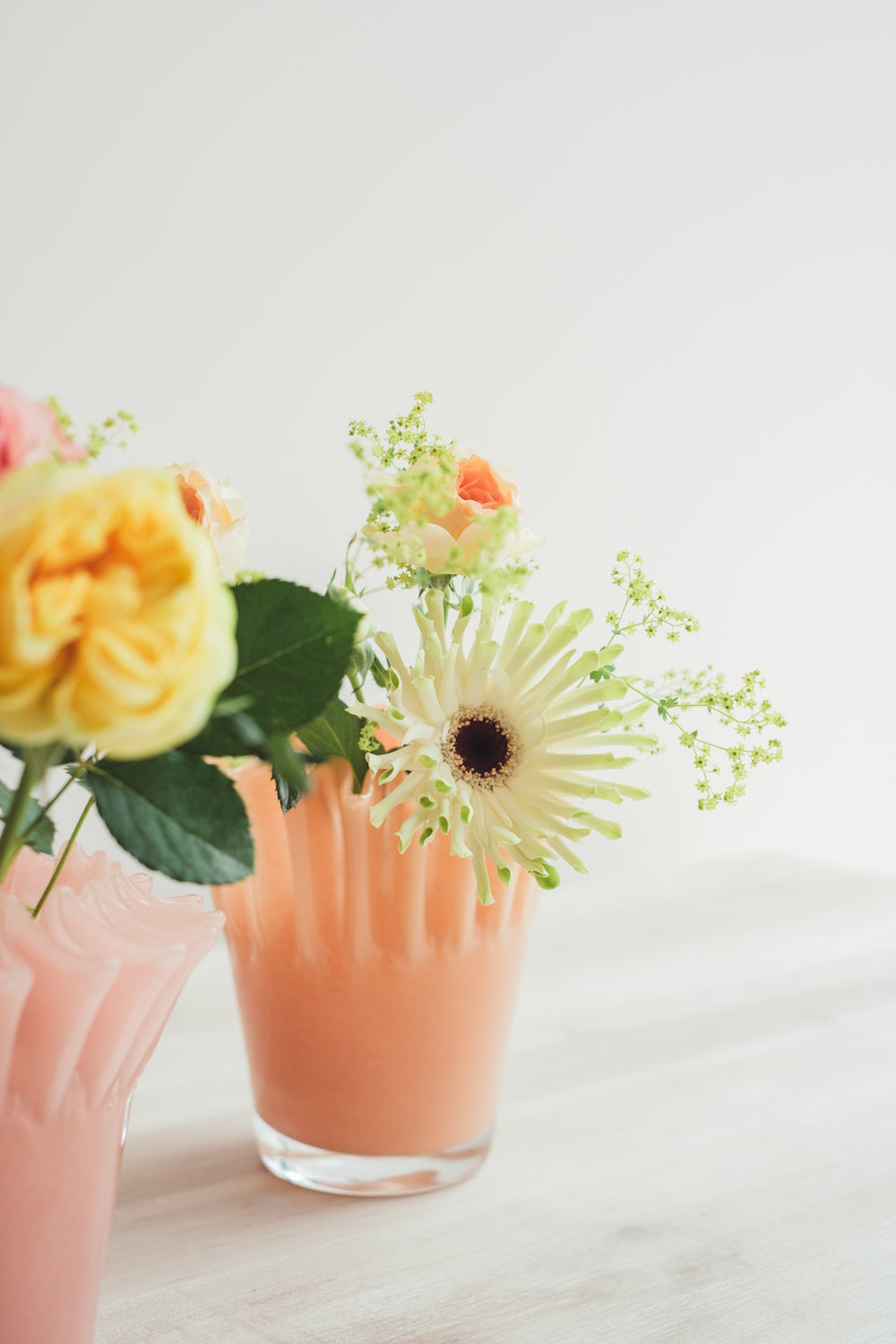 Flower Vase/花器・フラワーベース DES POTS/ワッフルベースグラス
