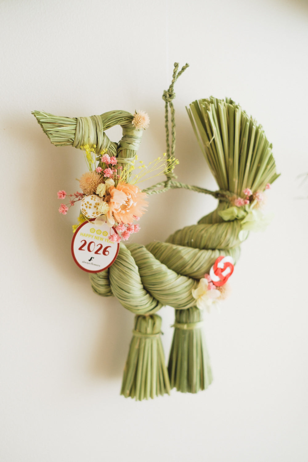 数量限定2026・SHIMEKAZARI◆しめ飾り OMEKASHI DORI/ドライ&プリザーブドフラワー