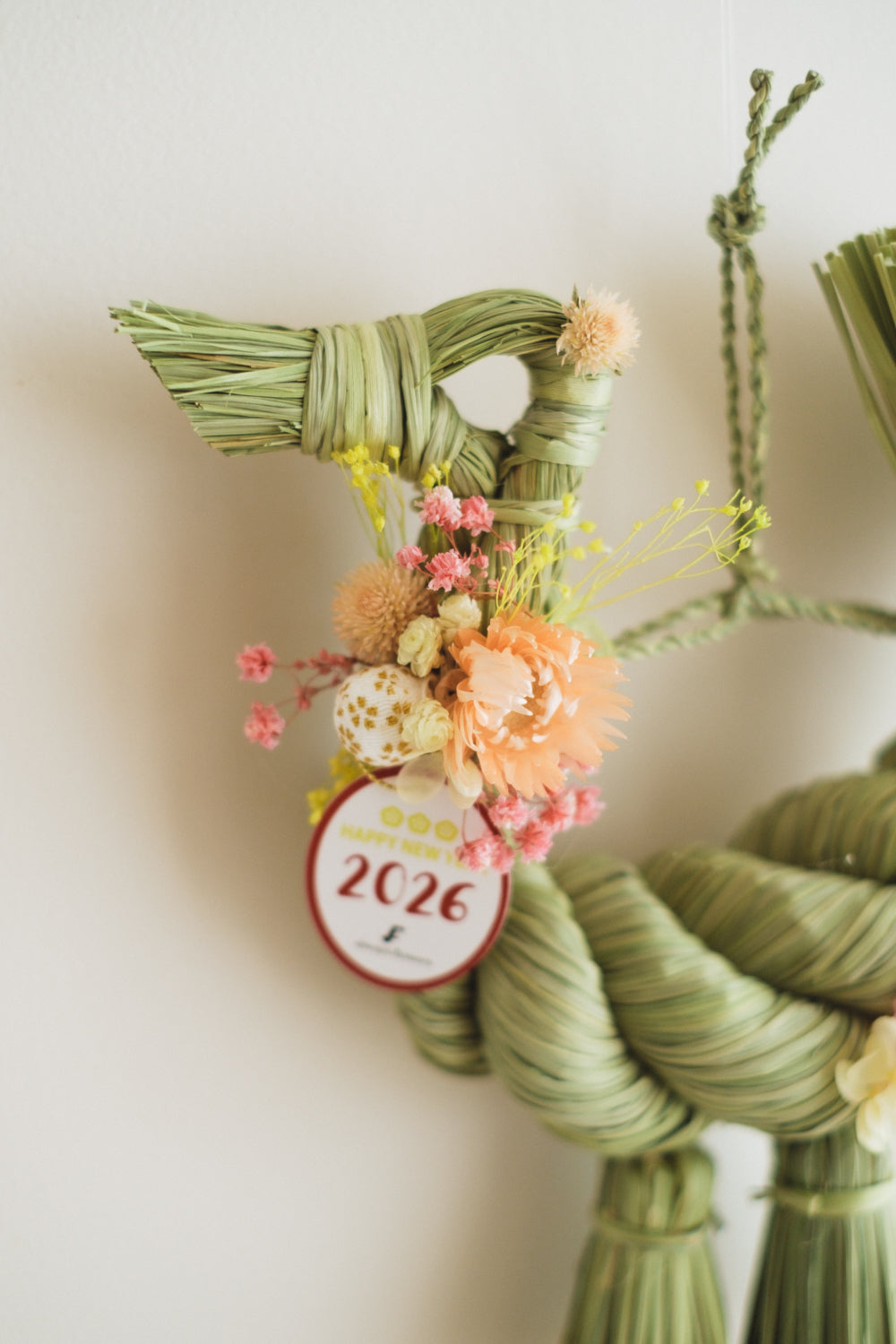 数量限定2026・SHIMEKAZARI◆しめ飾り OMEKASHI DORI/ドライ&プリザーブドフラワー