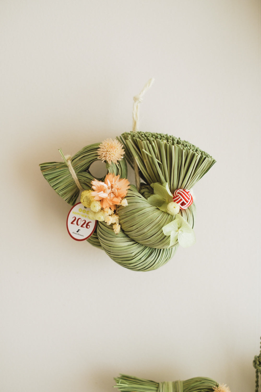 数量限定2026・SHIMEKAZARI◆しめ飾り OMEKASHI DORI/ドライ&プリザーブドフラワー