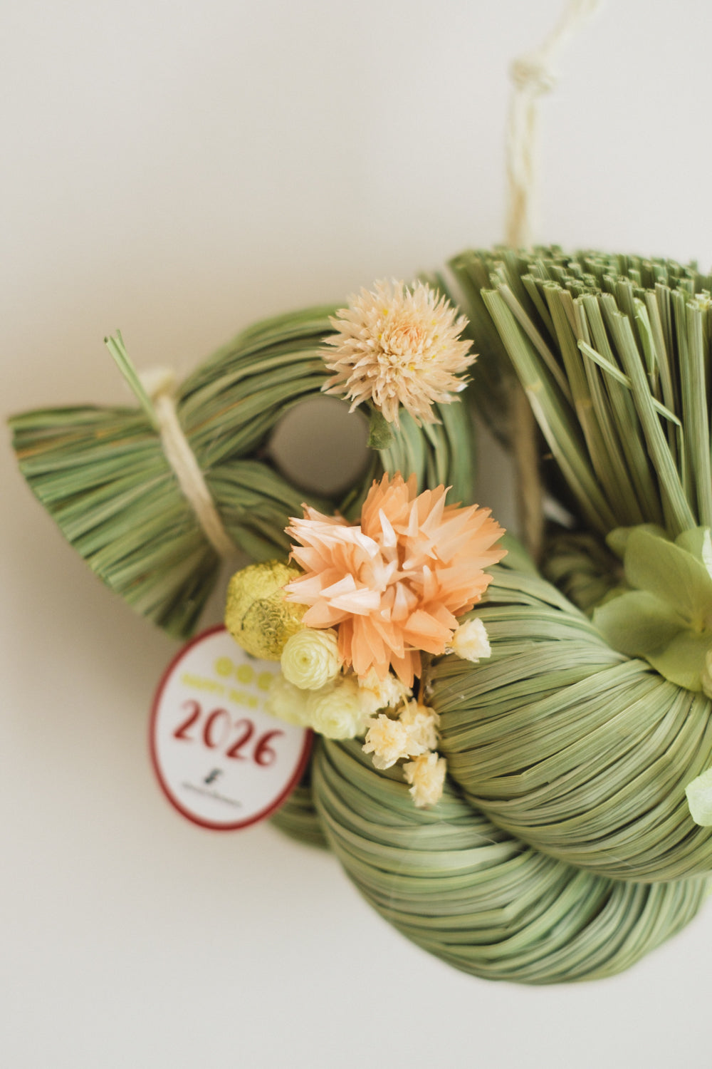 数量限定2026・SHIMEKAZARI◆しめ飾り OMEKASHI DORI/ドライ&プリザーブドフラワー