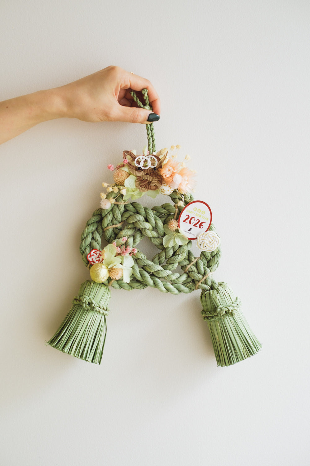 数量限定2026・SHIMEKAZARI◆しめ飾り OKAZARI/ドライ&プリザーブドフラワー