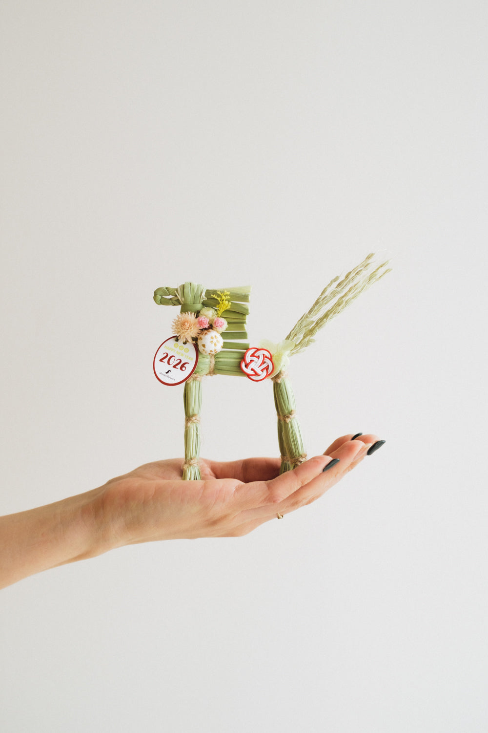 数量限定2026・SHIMEKAZARI◆しめ飾り OKAZARI UMA/ドライ&プリザーブドフラワー