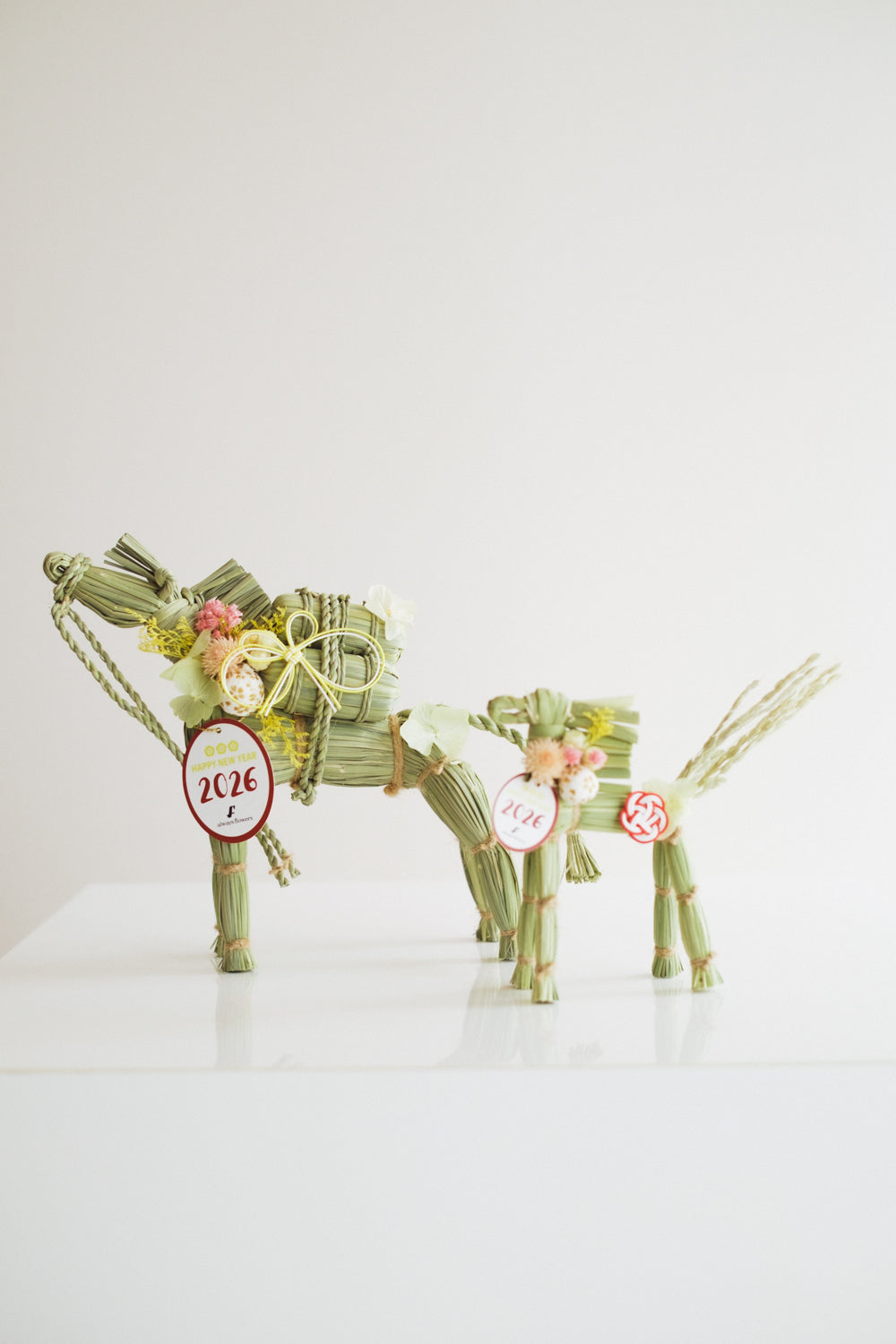 数量限定2026・SHIMEKAZARI◆しめ飾り OKAZARI UMA/ドライ&プリザーブドフラワー