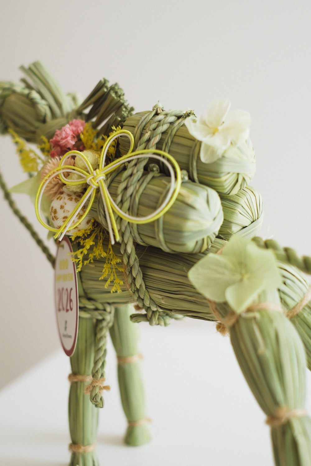 数量限定2026・SHIMEKAZARI◆しめ飾り OKAZARI UMA/ドライ&プリザーブドフラワー