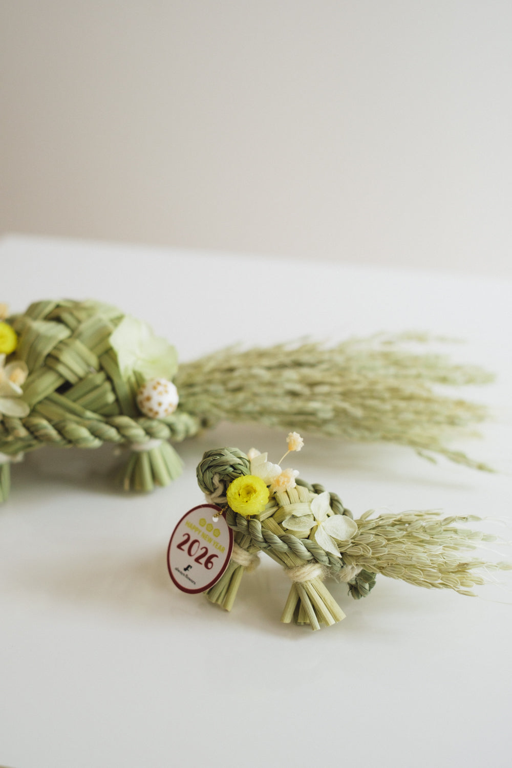 数量限定2026・SHIMEKAZARI◆しめ飾り OMEKASHI KAME/ドライ&プリザーブドフラワー