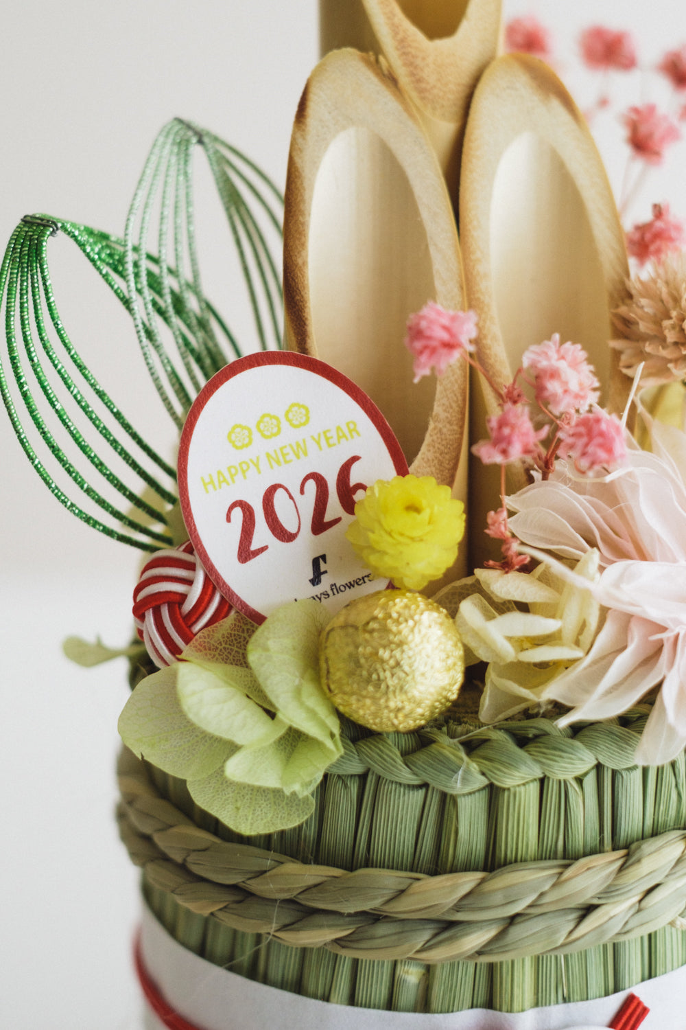 数量限定2026・SHIMEKAZARI◆しめ飾り TARUOKAZARI/ドライ&プリザーブドフラワー