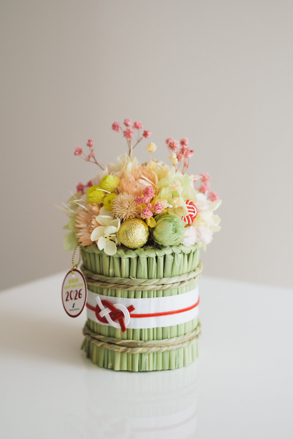 数量限定2026・SHIMEKAZARI◆しめ飾り TARUOKAZARI/ドライ&プリザーブドフラワー