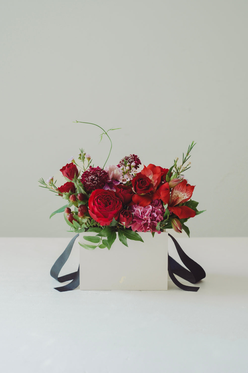 Flower BAG No.1/フラワーバッグアレンジ レッド/生花