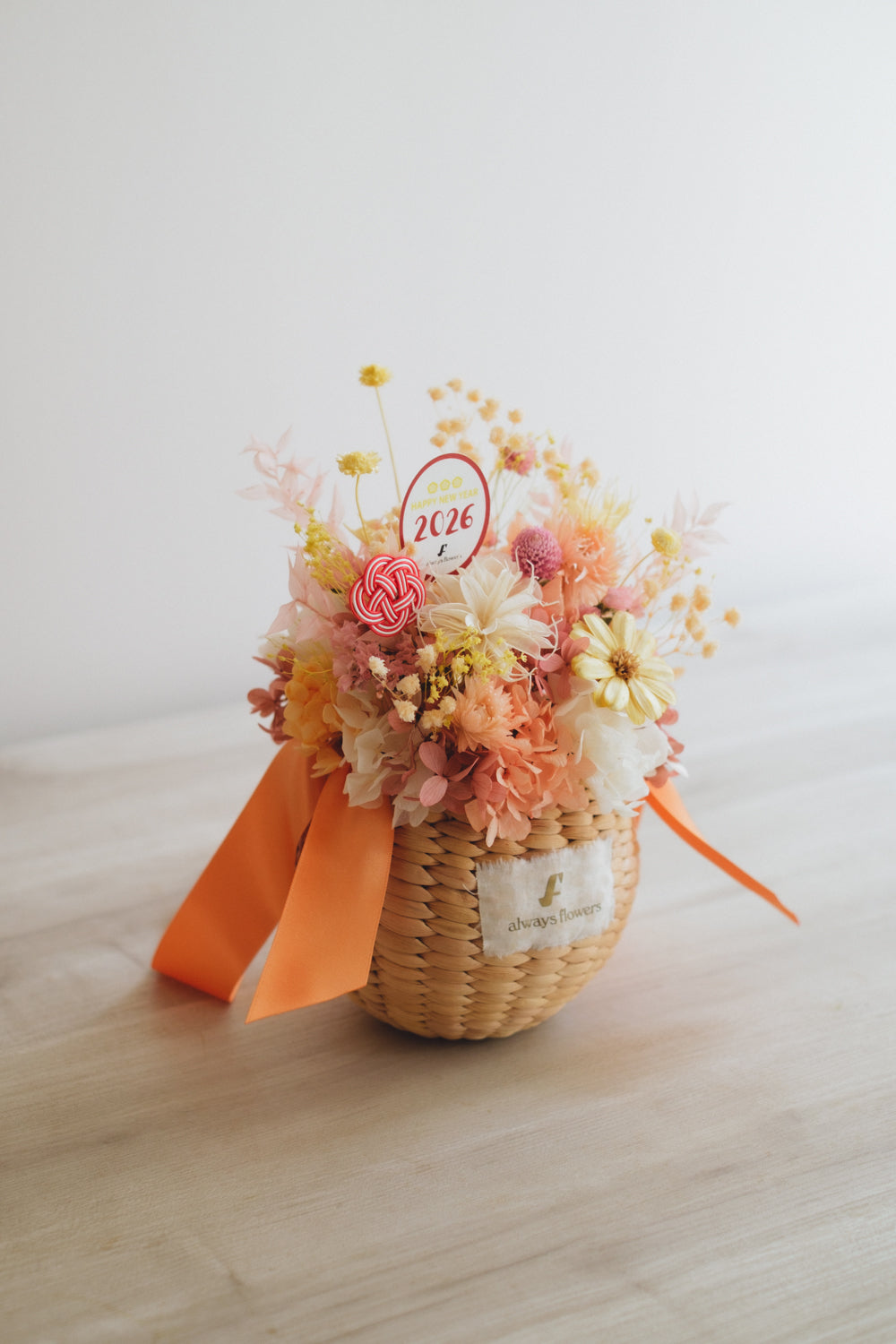 ◆ニューイヤーデザイン◆Flower BAG No.2/フラワーバッグアレンジ ジョイフルドロップ/ドライ&プリザーブドフラワー