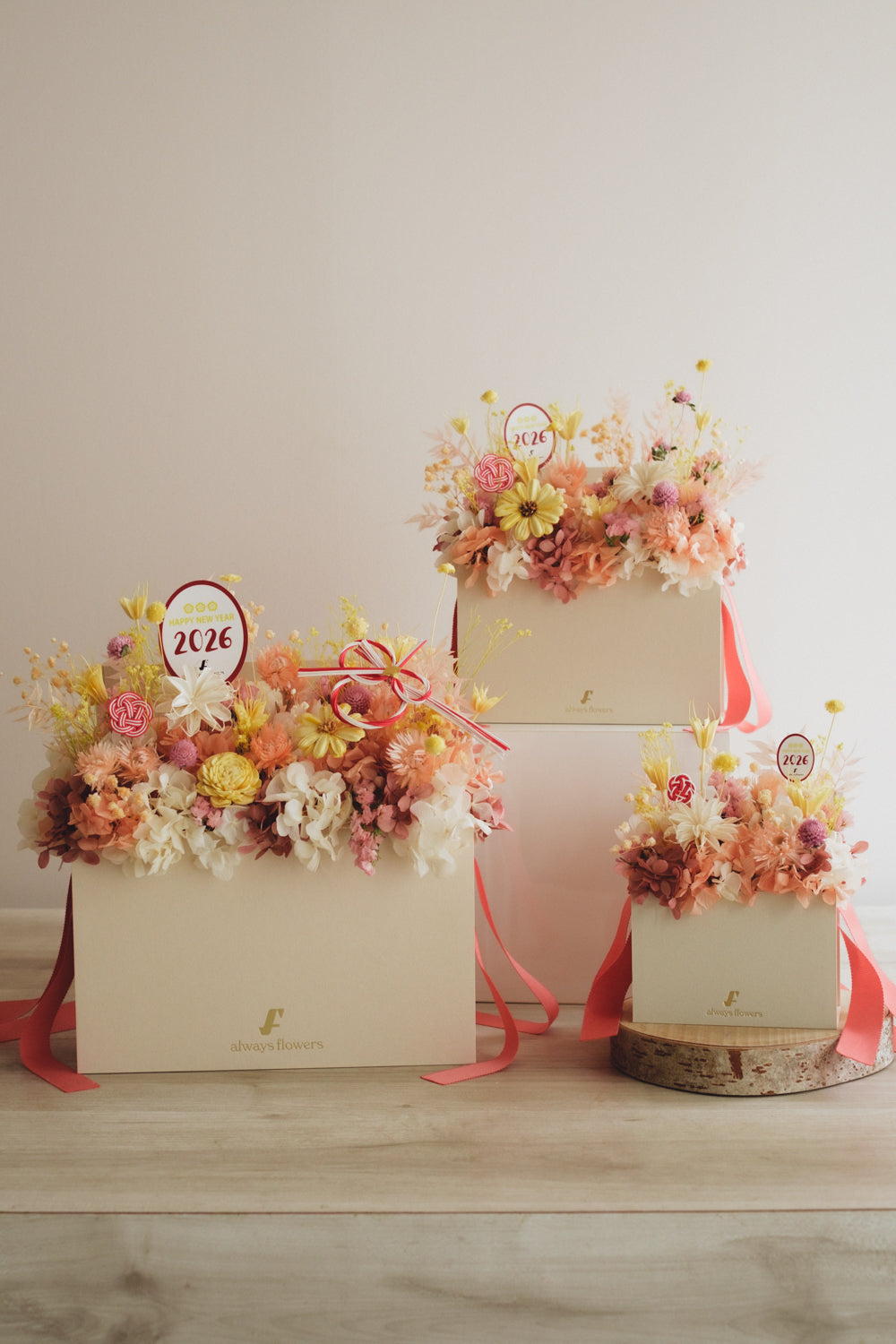 ◇ニューイヤーデザイン◇Flower BAG No.1／フラワーバッグアレンジ