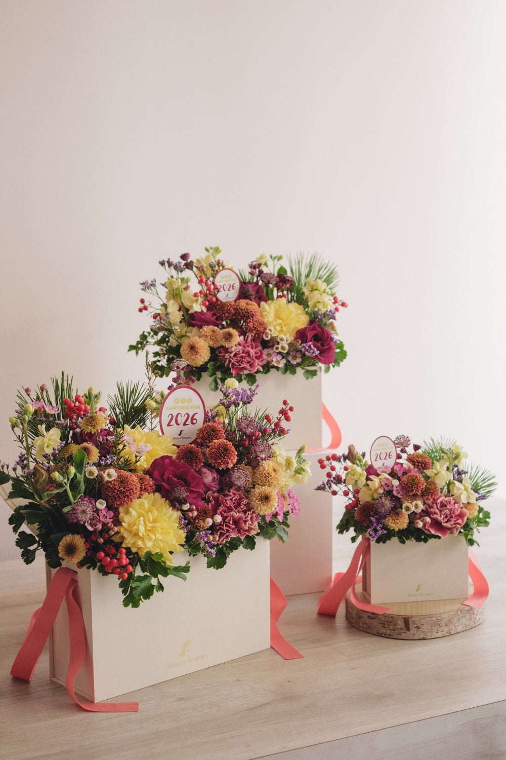 ◆12/27-1/21お届け限定◆Flower BAG No.1/フラワーバッグアレンジ AKANE/生花