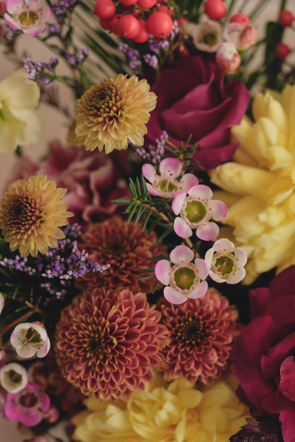 ◆12/27-1/21お届け限定◆Flower BAG No.1/フラワーバッグアレンジ AKANE/生花