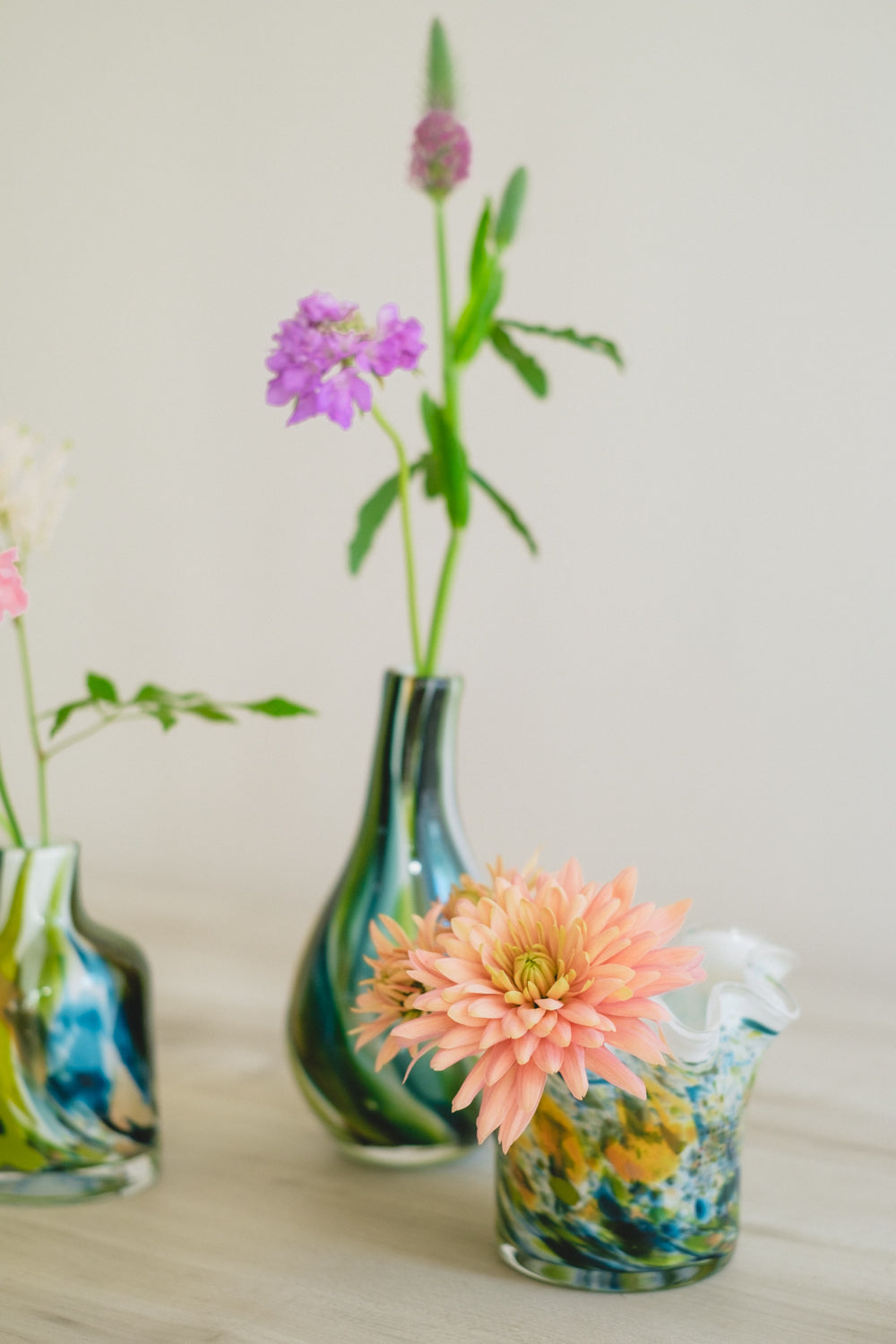 Flower Vase/花器・フラワーベース/FIDRIO Green Mixed