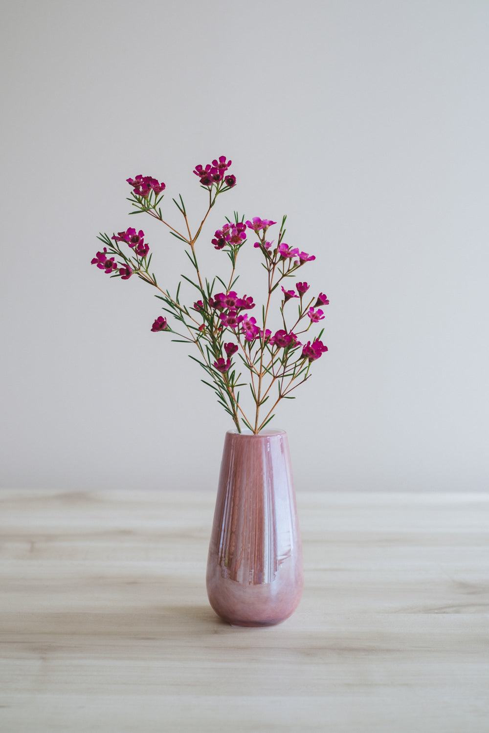 Flower Vase/花器・フラワーベース/FIDRIO MAUVE