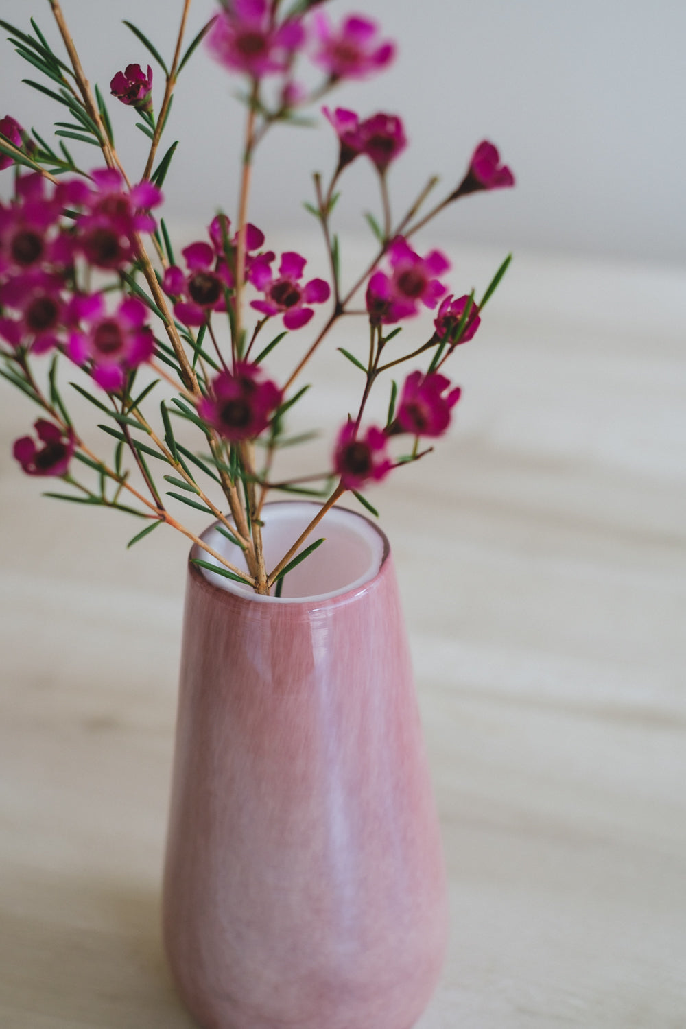 Flower Vase/花器・フラワーベース/FIDRIO MAUVE