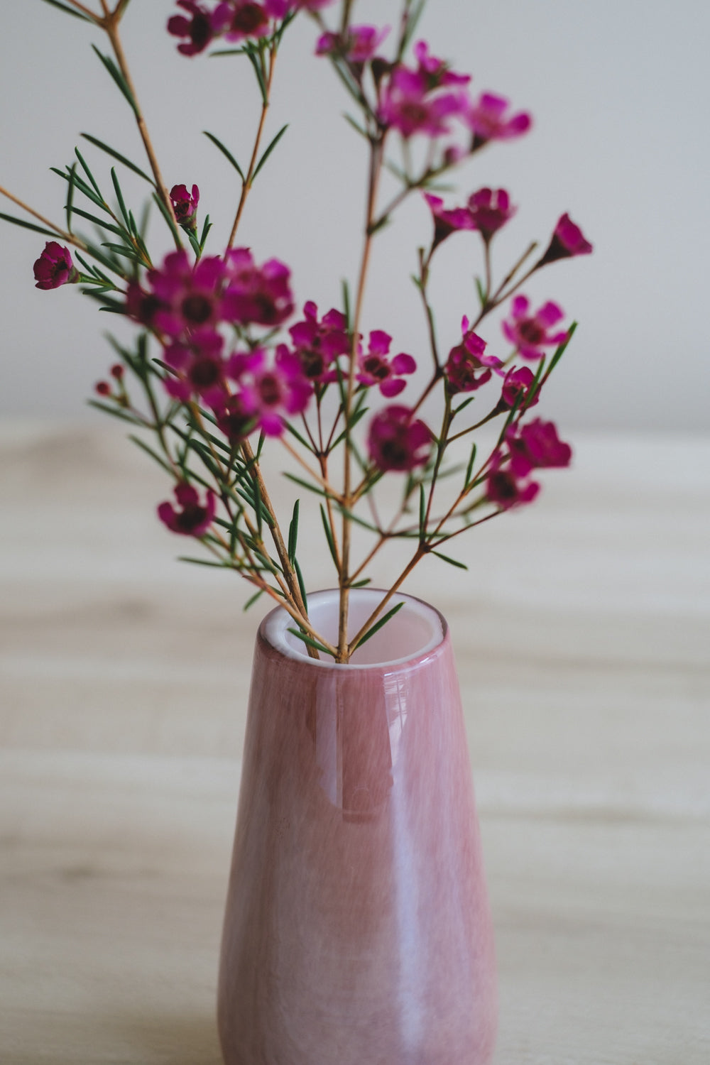 Flower Vase/花器・フラワーベース/FIDRIO MAUVE