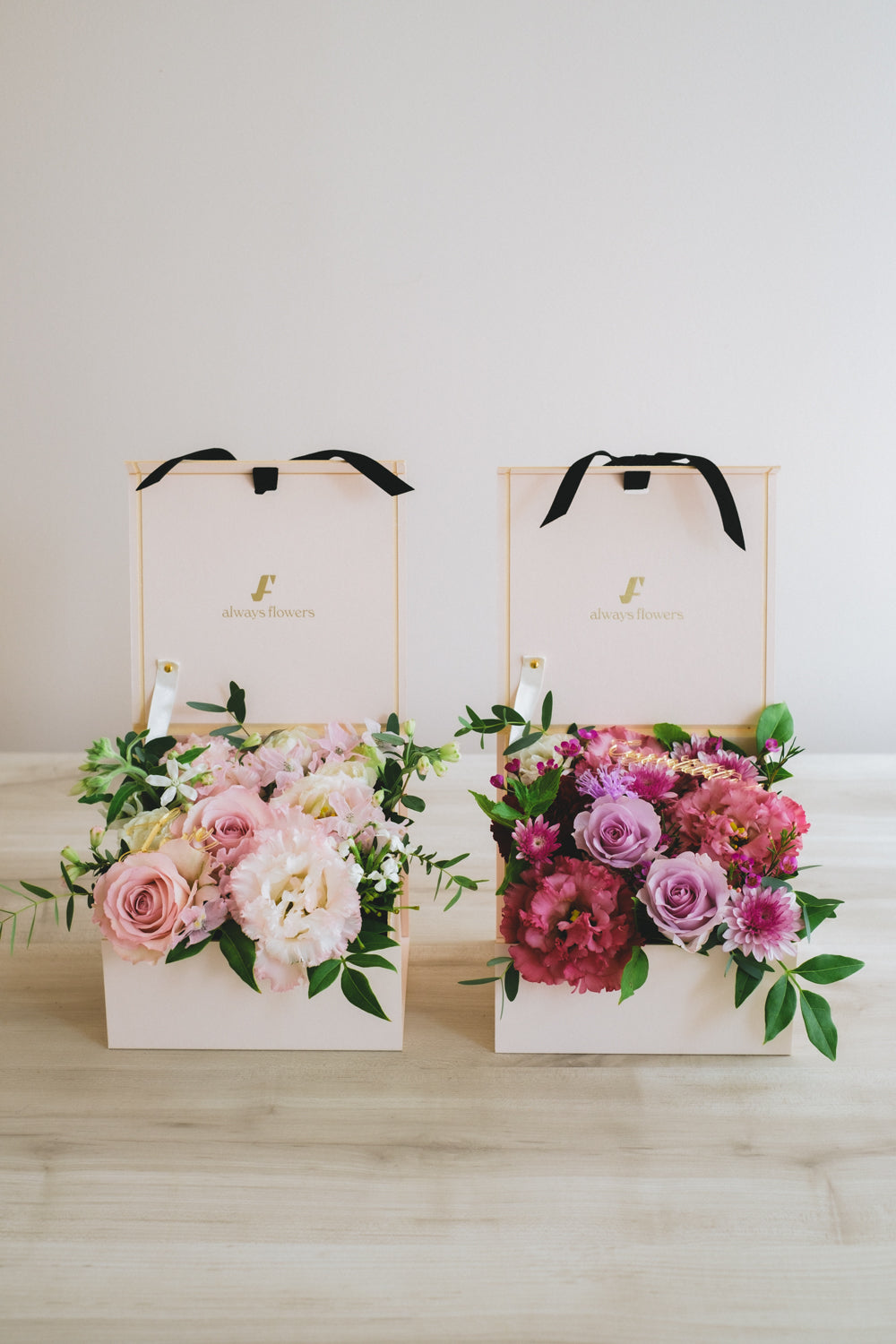 Surprise Flower Box /サプライズフラワーボックス パープル/生花