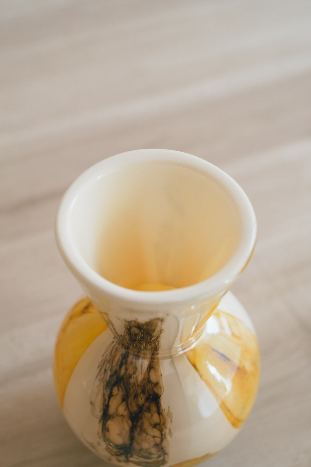 ◆NEW◆Flower Vase/花器・フラワーベース/FIDRIO Yellow Stone