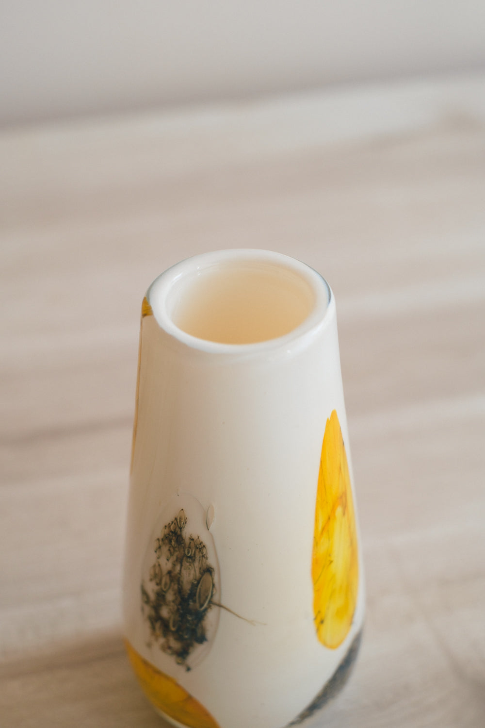 ◆NEW◆Flower Vase/花器・フラワーベース/FIDRIO Yellow Stone