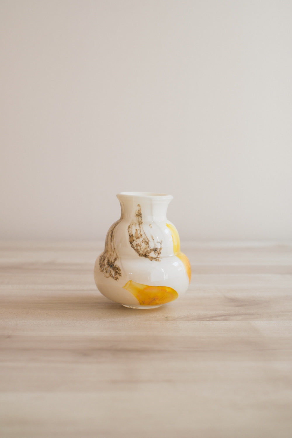 ◆NEW◆Flower Vase/花器・フラワーベース/FIDRIO Yellow Stone