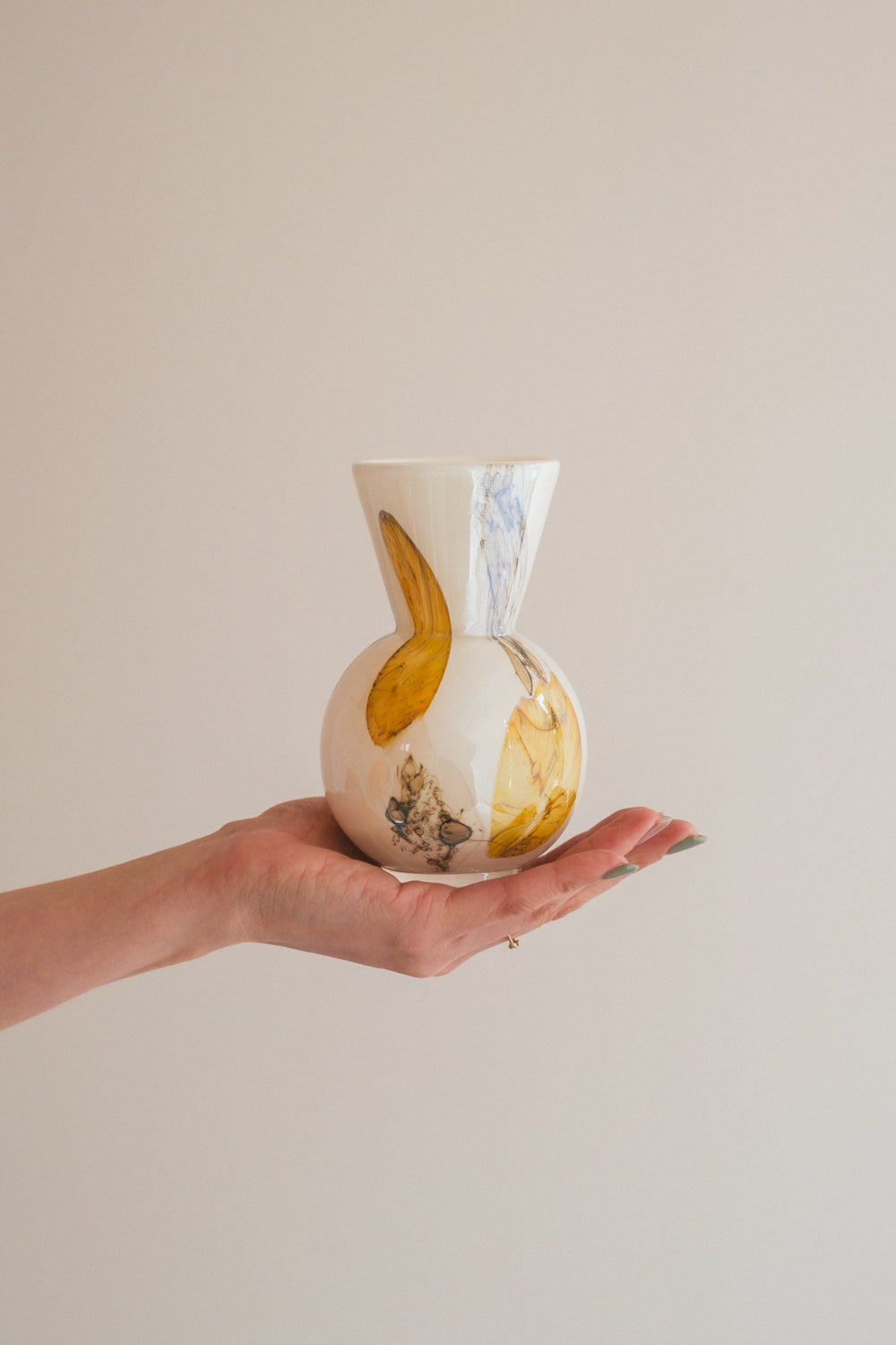 ◆NEW◆Flower Vase/花器・フラワーベース/FIDRIO Yellow Stone