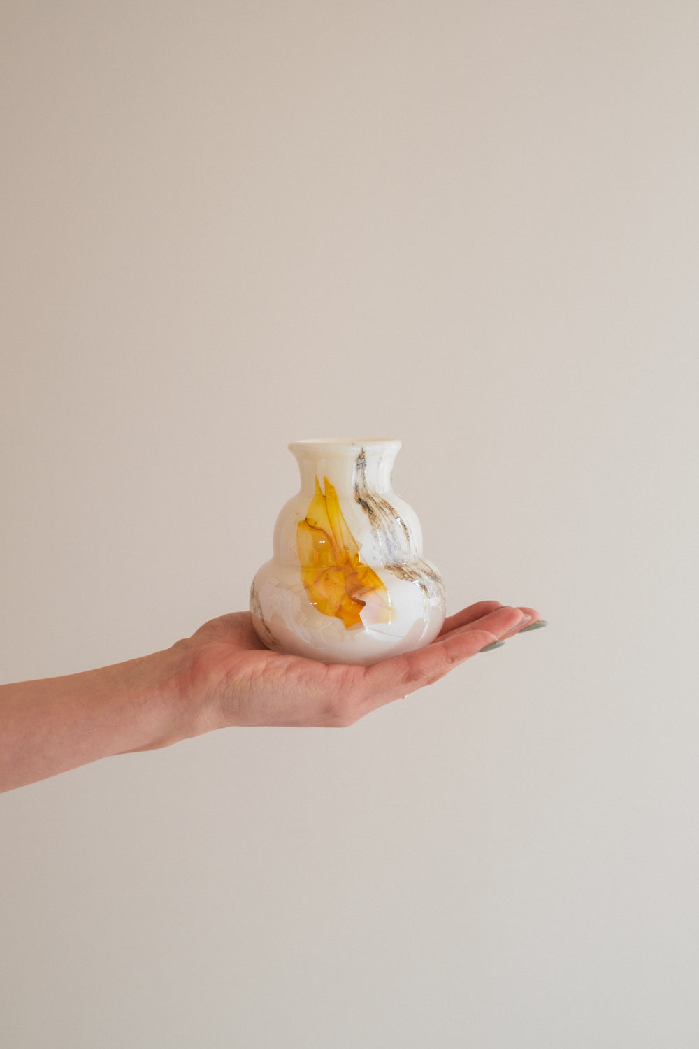 ◆NEW◆Flower Vase/花器・フラワーベース/FIDRIO Yellow Stone