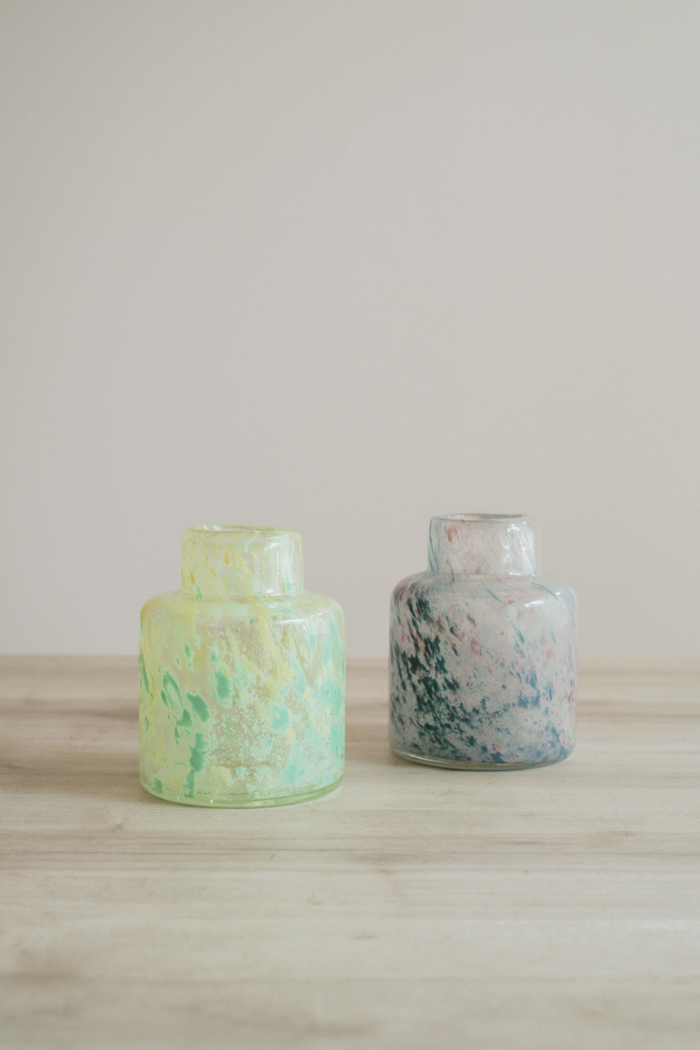 NEW◆Flower Vase/花器・フラワーベース/バブルペイント