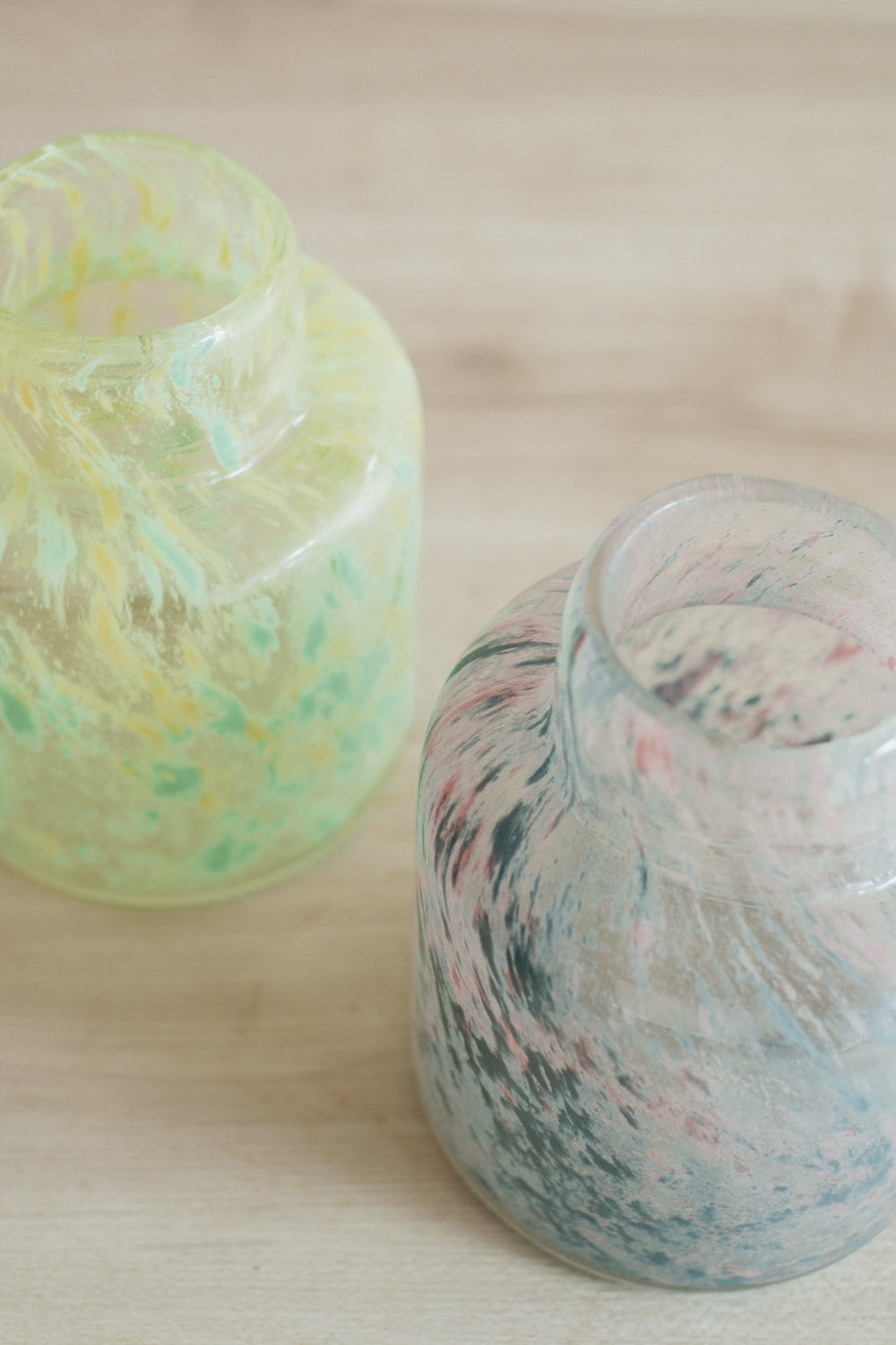 NEW◆Flower Vase/花器・フラワーベース/バブルペイント