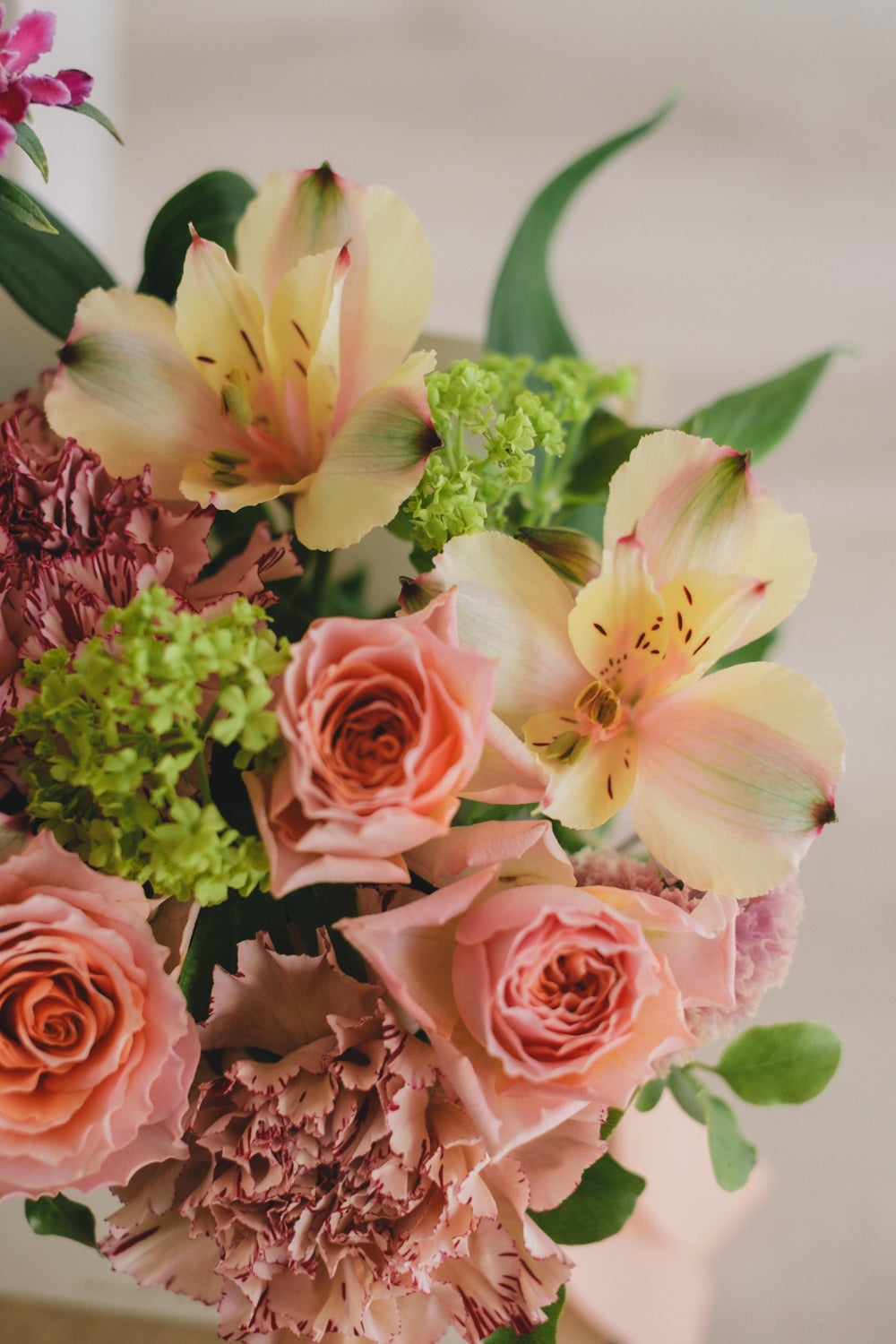 ◆3/14-4/30お届け限定◆Flower BAG No.1/フラワーバッグアレンジ ブルームパレット/生花