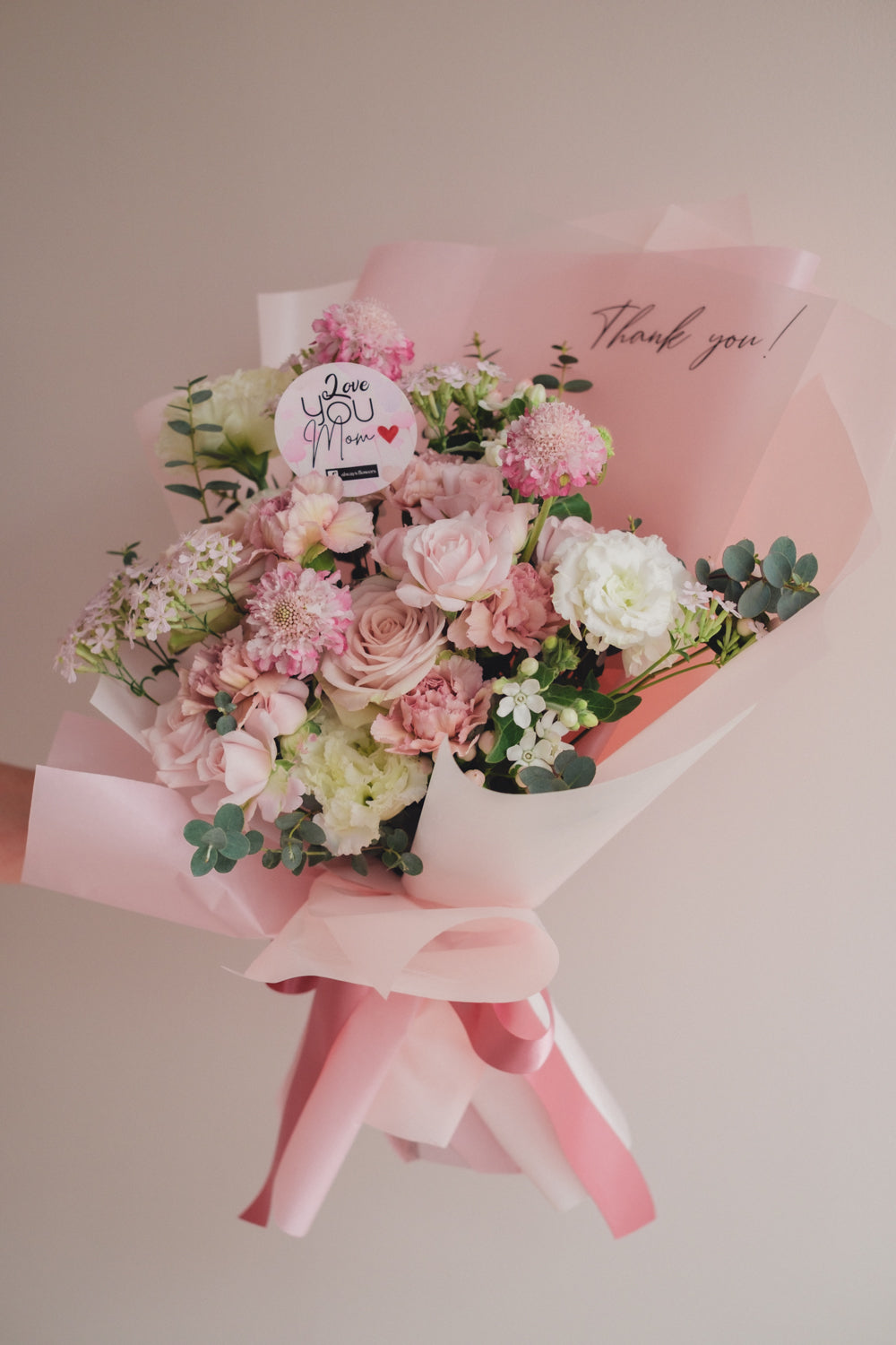 ◆母の日限定◆Message Bouquet/メッセージブーケ スウィートマム/カーネーション 生花・花束