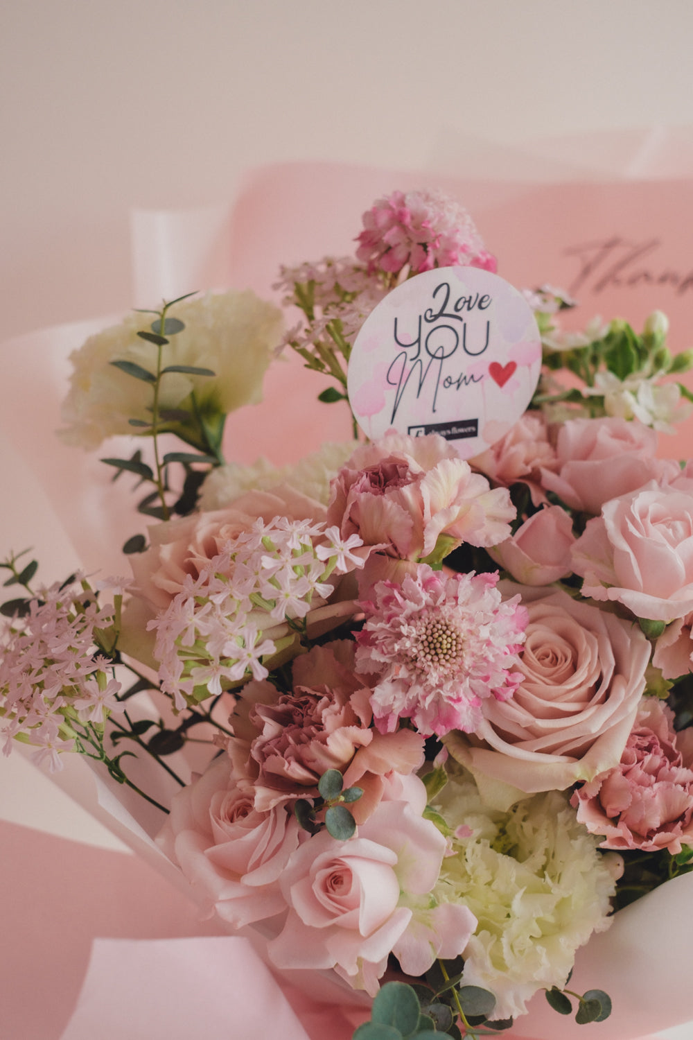 ◆母の日限定◆Message Bouquet/メッセージブーケ スウィートマム/カーネーション 生花・花束