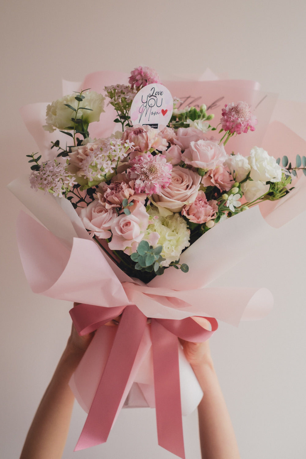 ◆母の日限定◆Message Bouquet/メッセージブーケ スウィートマム/カーネーション 生花・花束