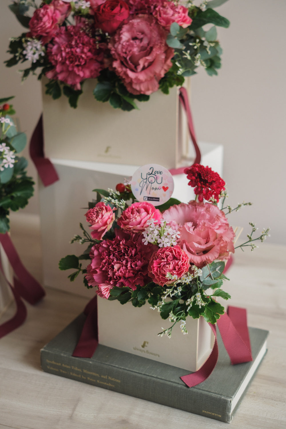 ◆母の日限定◆Flower BAG No.1/フラワーバッグアレンジ マムズラヴ/カーネーション 生花