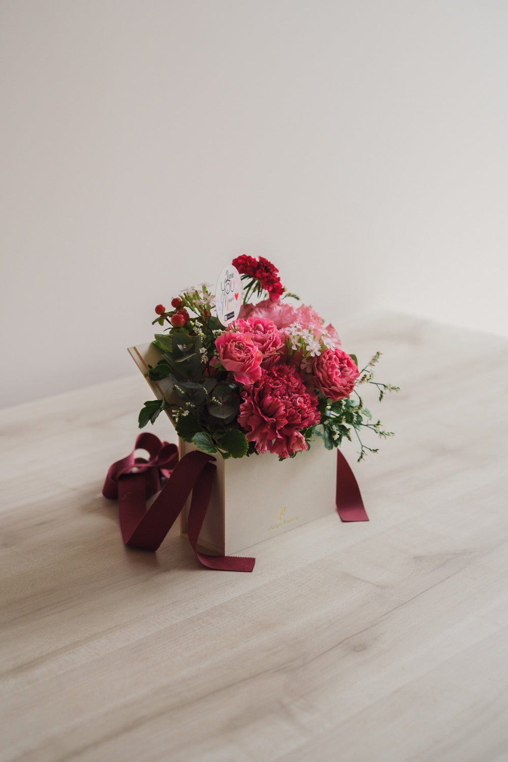 ◆母の日限定◆Flower BAG No.1/フラワーバッグアレンジ マムズラヴ/カーネーション 生花