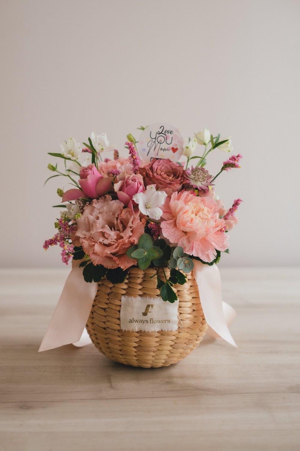 ◆母の日限定◆Flower BAG No.2/フラワーバッグアレンジ サニーマム/カーネーション 生花