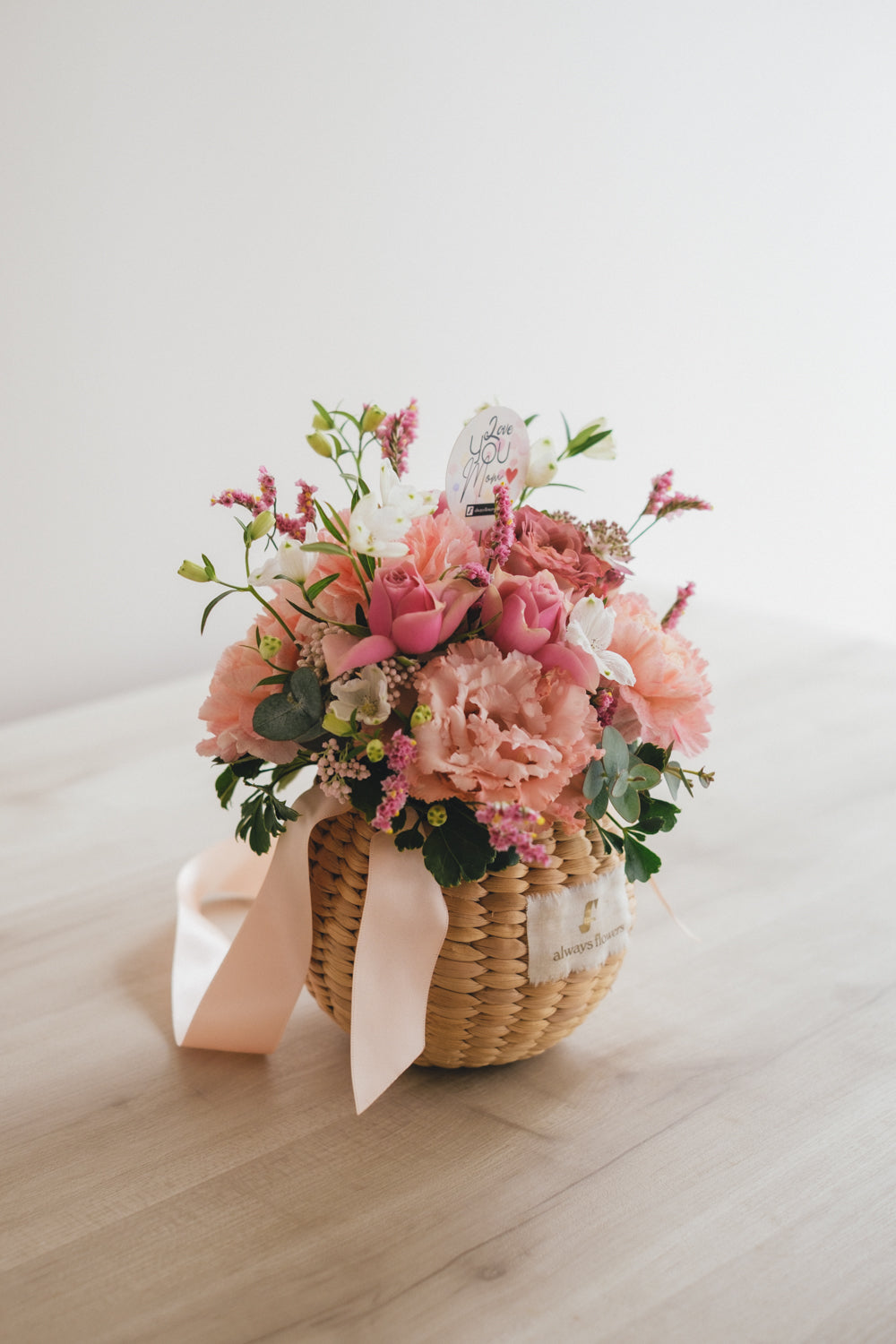 ◆母の日限定◆Flower BAG No.2/フラワーバッグアレンジ サニーマム/カーネーション 生花