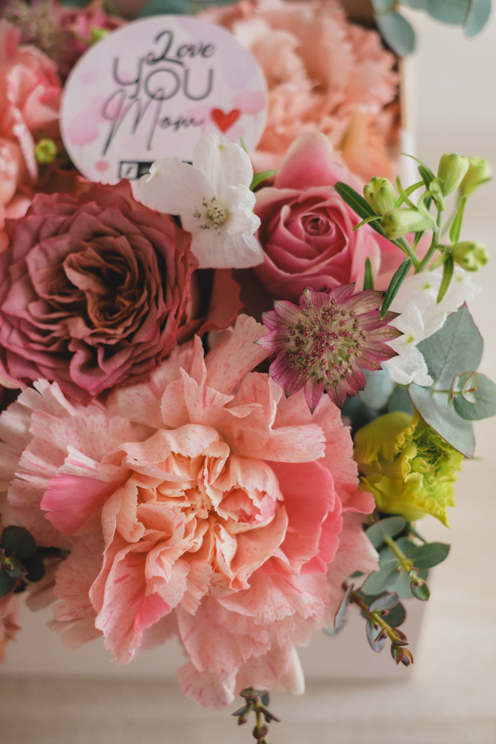 ◆母の日限定◆Surprise Flower Box /サプライズフラワーボックス マムズルミ/カーネーション 生花