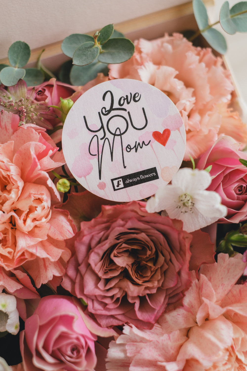 ◆母の日限定◆Surprise Flower Box /サプライズフラワーボックス マムズルミ/カーネーション 生花