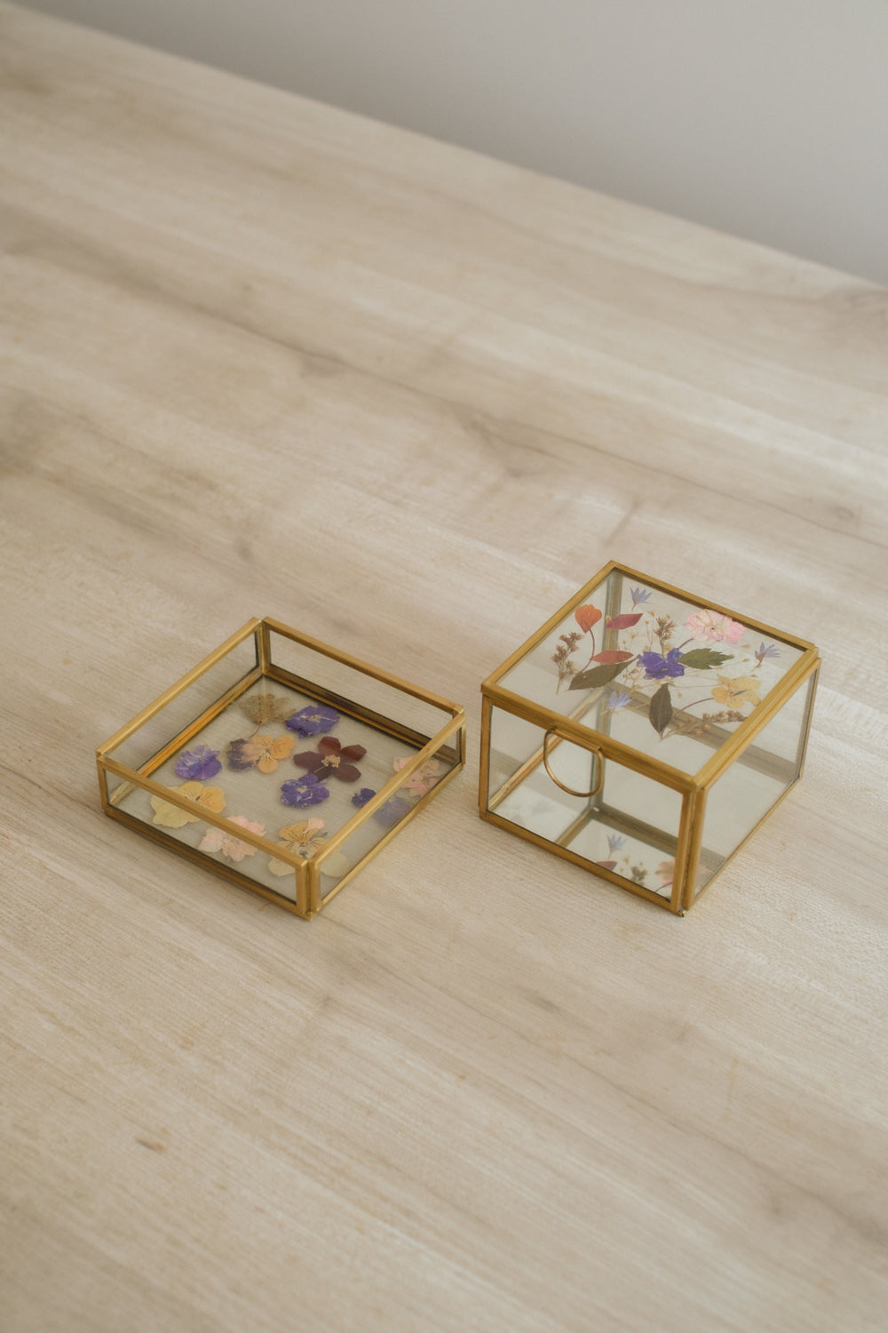 New◆Accessory case/アクセサリーケース/フラワーガーデン